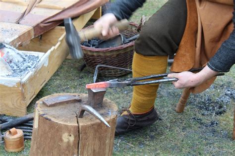 fays forge|Hand Forging Norse Viking Fire Steel